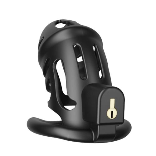 Пояс верности мужской с 3 кольцами разных размеров черного цвета LOCKINK SEVANDA Chastity Cage Пояс верности мужской с 3 кольцами разных размеров черного цвета LOCKINK SEVANDA Chastity Cage