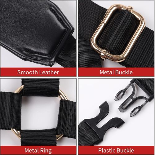 БДСМ набор фиксаторов черного цвета LOCKINK YEAHWOW Doggy Style Saddle set БДСМ набор фиксаторов черного цвета LOCKINK YEAHWOW Doggy Style Saddle set