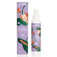 Массажное масло органическое с согревающим эффектом Goliate Huile De Massage Aphrodisiaque 100 мл 