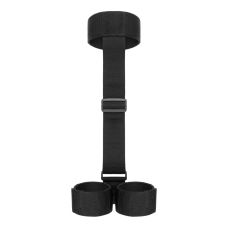 Фіксатори для шиї та рук чорні Bedroom Fantasies Soft Straps Restraints