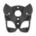 Маска кішечки для рольових ігор чорного кольору Bedroom Fantasies Kinky Kitty Mask