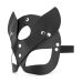 Маска кішечки для рольових ігор чорного кольору Bedroom Fantasies Kinky Kitty Mask