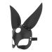 Маска зайчика для ролевых игр черного цвета Bedroom Fantasies Bold Bunny Mask