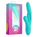 Вібратор кролик для точки G та клітора зелений Good Vibes Only Lisa Thrusting Rabbit Vibrator with G-Spot