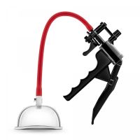 Вакуумна помпа для вульви механічна прозора Blush Temptasia Advanced Pussy Pump System