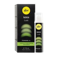 Жидкий вибратор для мужчин с эффектом мурашек Pjur MAN Lust 15 мл