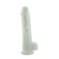 Белый фаллоимитатор реалистичный на присоске Addiction Pearl 8.5" Dildo with Balls и вибропуля в подарок