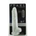 Білий фалоімітатор реалістичний на присосці Addiction Pearl 8.5" Dildo with Balls та віброкуля в подарунок