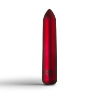 Вибропуля для стимуляции клитора золотистого цвета Rocks Off Bullet 16 Settings