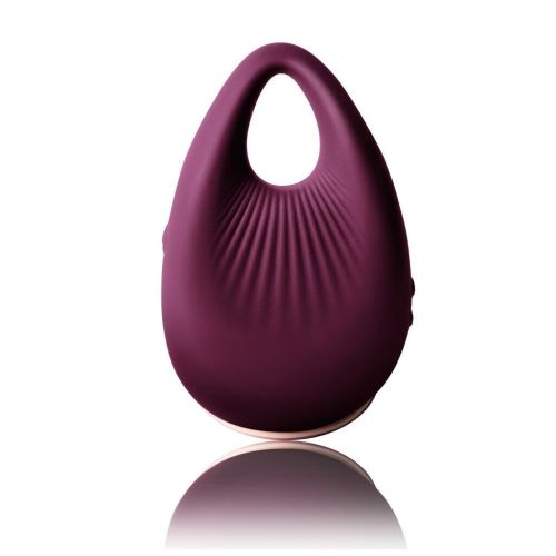 Вибратор на палец для стимуляции клитора бордовый Climaximum Coax