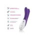 Подвійний вібратор медичний силікон фіолетового кольору Mystim Bon Aparte