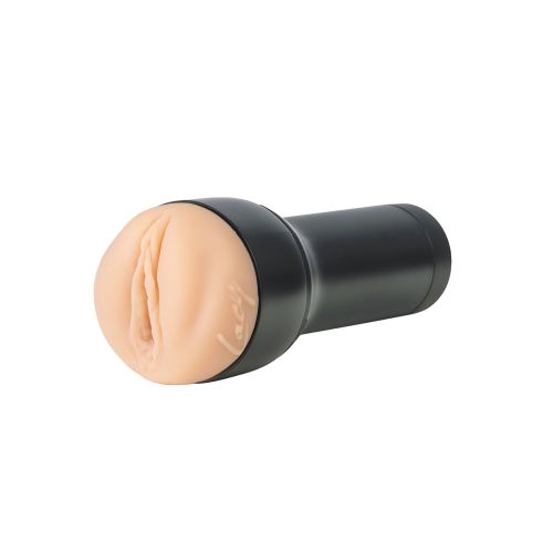 Мастурбатор Вагина в колбе порноактрисы  Лэйси Леннон телесного цвета Kiiroo Feel Lacy Lennon PBC совместимый с PowerBlow и Keon