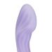 Смарт вибратор для точки G с 2 моторами и подогревом сиреневого цвета Svakom Margot 