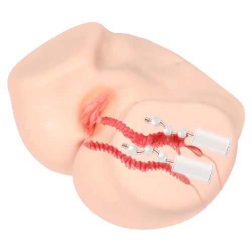 Мастурбатор Анус и Вагина с вибрацией и массажем телесного цвета Kokos 004 Vailla ONAHOLE Real Vagina 2WayPlus 