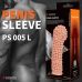 Насадка на член із пухирцями тілесного кольору Kokos Penis Sleeve PS 005 розмір L