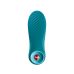 Кліторальний стимулятор синього кольору Fun Factory Bijou Aquamarine 12 режимів вібрації