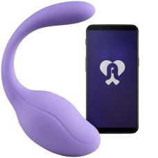 Смарт віброяйце вагінальне бузкове Adrien Lastic Smart Dream 3.0 + APP