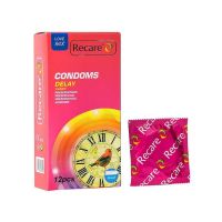 Презервативы пролонгирующий эффект конфетный аромат Recare Delay Candy Condoms 12 штук