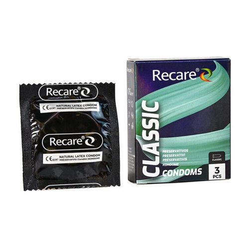 Презервативи класичні Recare Classic Condoms Holographic 3 штуки