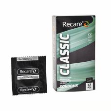 Презервативы классические Recare Classic Condoms Holographic 12 штук