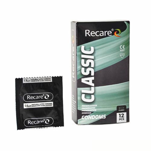 Презервативи класичні Recare Classic Condoms Holographic 12 штук