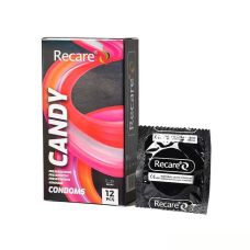 Презервативы пролонгирующий эффект конфетный аромат Recare Delay Candy Condoms Holographic 12 штук