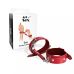 Наручники зі штучної шкіри червоного кольору Art of Sex Eva