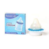 Презерватив прозрачный с шипами Recare Spike Condom 