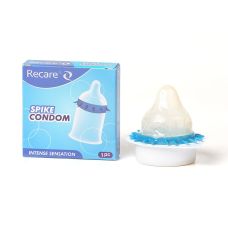 Презерватив прозрачный с шипами Recare Spike Condom 