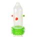Презерватив прозрачный с шариками и рядами шипов Recare Spike Condom 