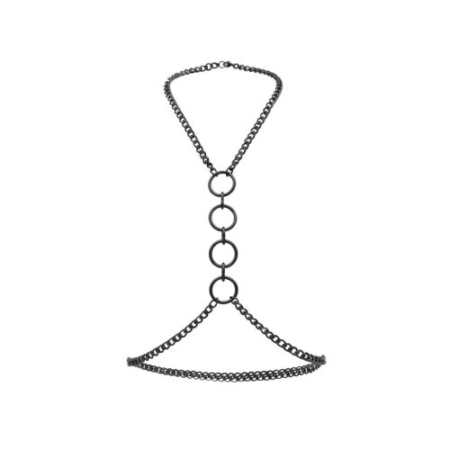 Металлическая портупея цвет черный Art of Sex Mango размеры XS-2XL