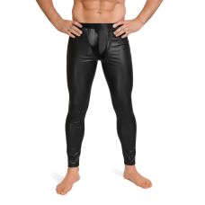 Чоловічі штани колір чорний з матовим ефектом Art of Sex Matthias розмір М