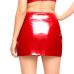 Лакована сексуальна спідниця з вінілу колір червоний Art of Sex Malibu розміри L-2XL