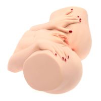 Мастурбатор полуторс очень реалистичный вагина + анус телесного цвета Naked Factory BARBIE 2 канала