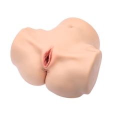 Мастурбатор полуторс очень реалистичный вагина + анус телесного цвета Naked Factory LAURA