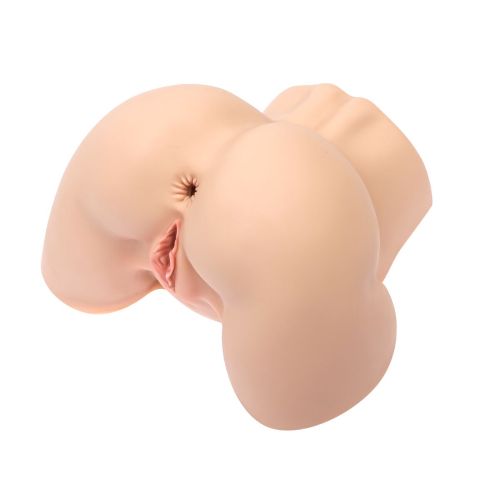 Мастурбатор полуторс очень реалистичный вагина + анус телесного цвета Naked Factory KATE