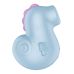 Вакуумний кліторальний стимулятор блакитного кольору Satisfyer Sea Pony