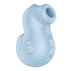 Вакуумний кліторальний стимулятор блакитного кольору Satisfyer Sea Pony