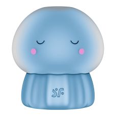 Вакуумний кліторальний стимулятор синій Satisfyer Jelly-cious