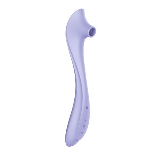Вакуумний кліторальний стимулятор силіконовий бузковий Satisfyer Easy Lover