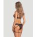 Эротический комплект черный Obsessive Euridia Euridia 2-pcs set размеры XS/S