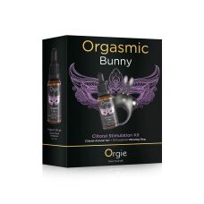 Набір для сексу збудливі краплі та ерекційне віброкільце Orgie Orgasmic Bunny
