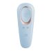 Вібратор для пар блакитного кольору Satisfyer Double Classic Light Blue з одним двигуном