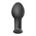 Анальная пробка с подвижным шариком внутри черная Fun Factory B BALLS UNO 
