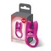 Эрекционное виброкольцо на член с двойной стимуляцией клитора розовое Fun Factory NŌS CLASSIC 2 мотора