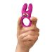 Эрекционное виброкольцо на член с двойной стимуляцией клитора розовое Fun Factory NŌS PRO 2 мотора