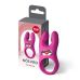 Эрекционное виброкольцо на член с двойной стимуляцией клитора розовое Fun Factory NŌS PRO 2 мотора