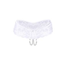 Сексуальные открытые трусики цвет белый Art of Sex Isabell размеры L-2XL