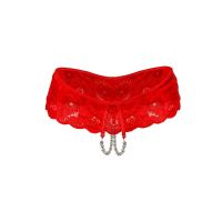 Сексуальные открытые трусики цвет красный Art of Sex Isabell размеры L-2XL