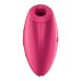 Вакуумний стимулятор-серце з вібрацією червоний Satisfyer Cutie Heart Battery Series